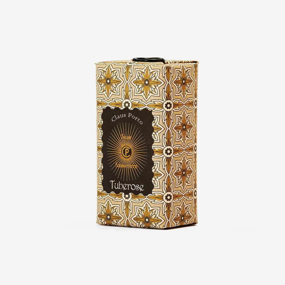 Claus Porto BLACK SUNBURST Tuberose Soap 150g