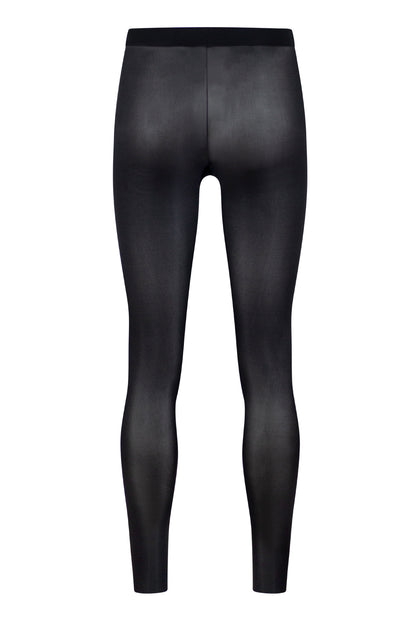 Long leggings in A-Black